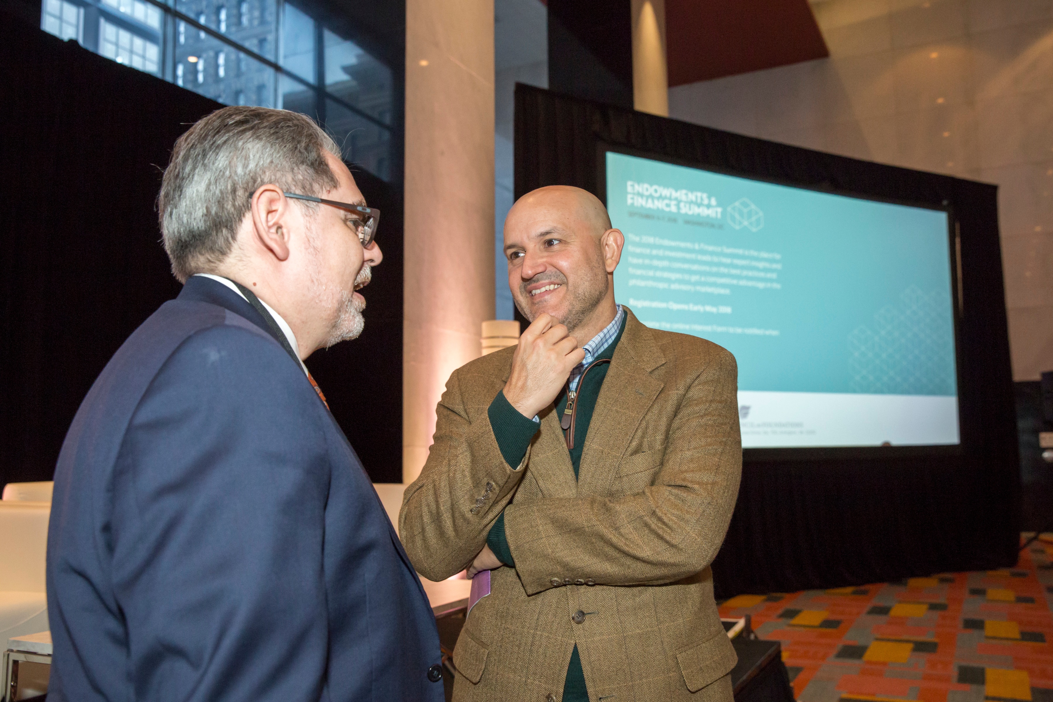 (l-r) <strong>Pedro Ramos</strong>, President and CEO, The Philadelphia Foundation and Council Board Chair <strong>Javier Alberto Soto</strong>, President and CEO, The Miami Foundation